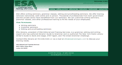 Desktop Screenshot of esatraininginc.com